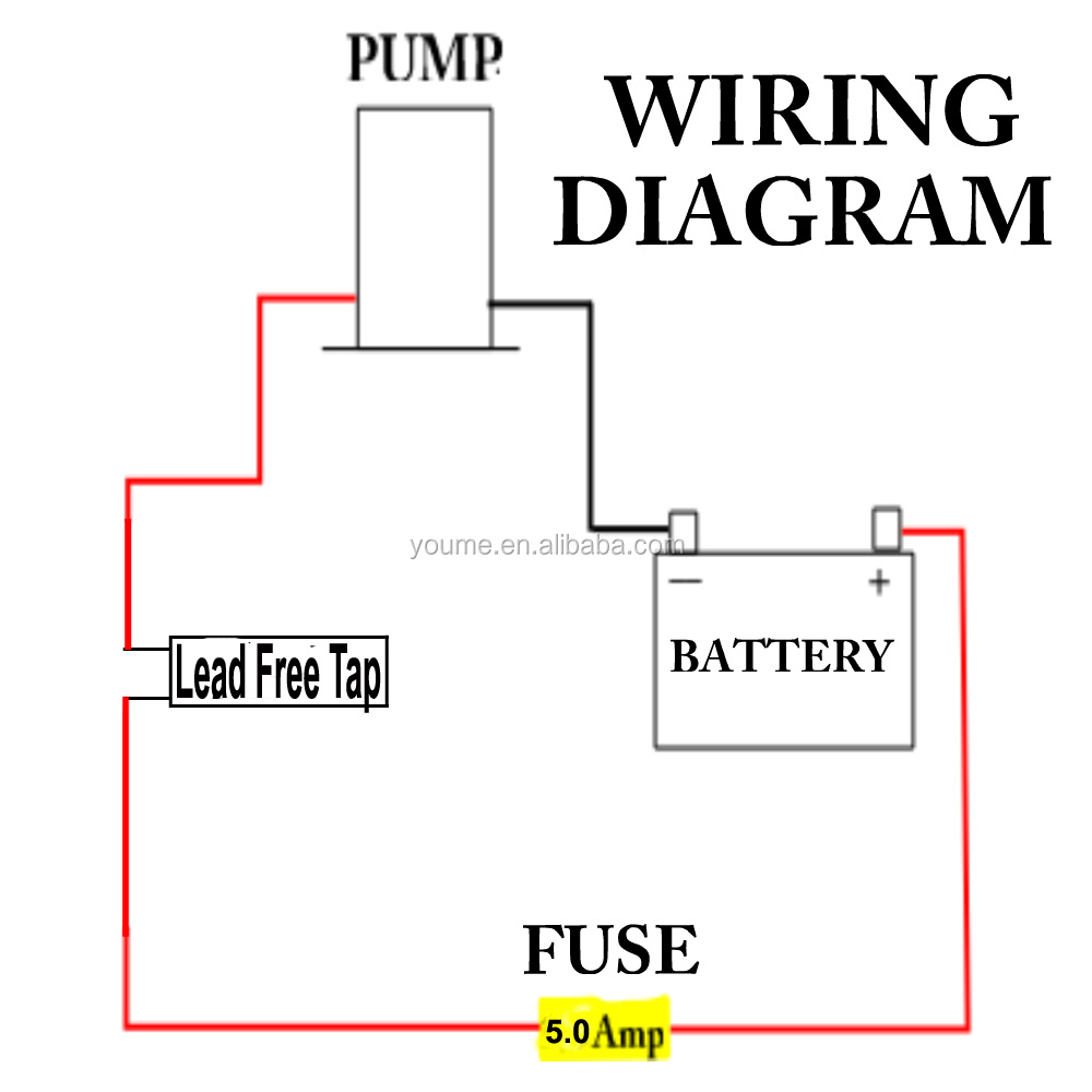 pumptec water pump wiring diagram