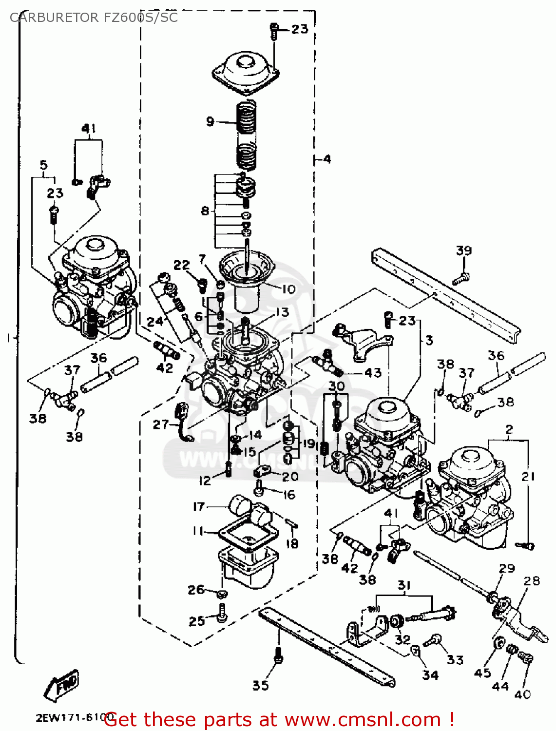 pw50 carb diagram