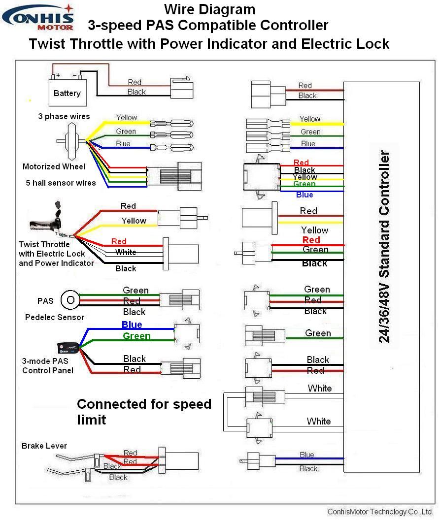 qs motor throttle wiring diagram