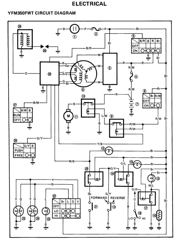 quad odes atv 400-b wiring diagram