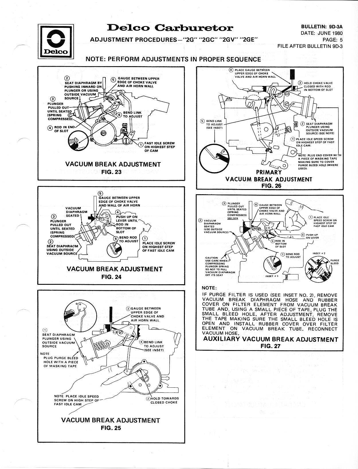 quadrajet parts diagram