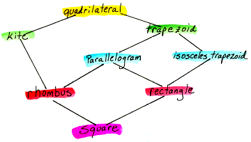 quadrilateral hierarchy diagram