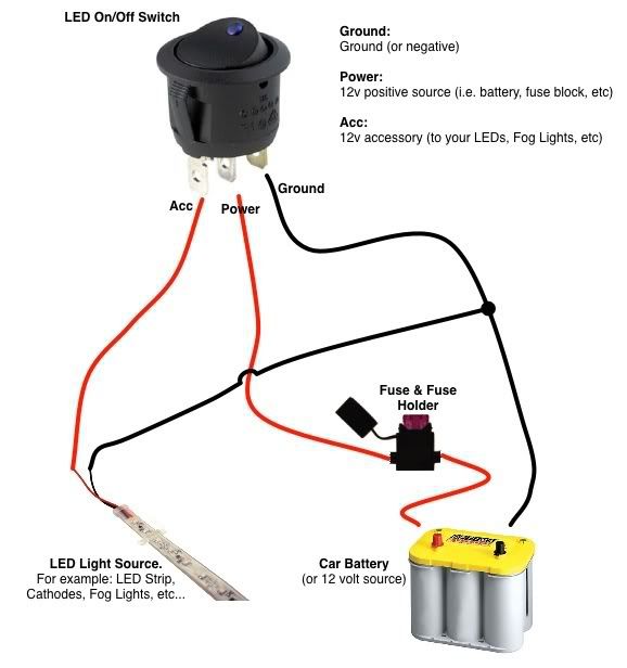 r13 135 rocker switch wiring