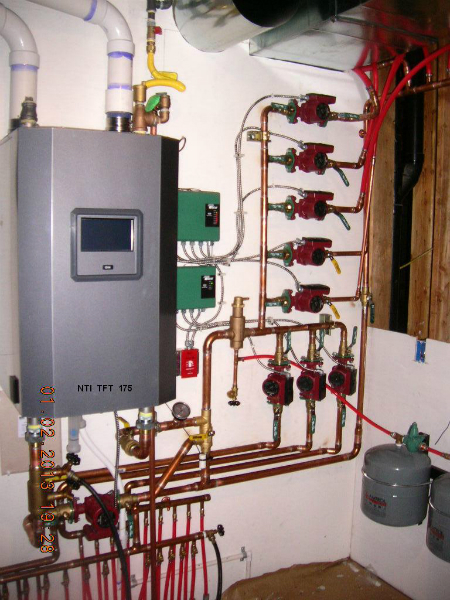 radiant heat boiler piping diagram