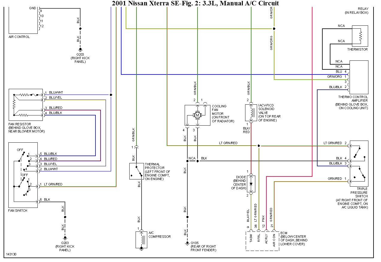 radio wiring diagram 2000 nissan xterra