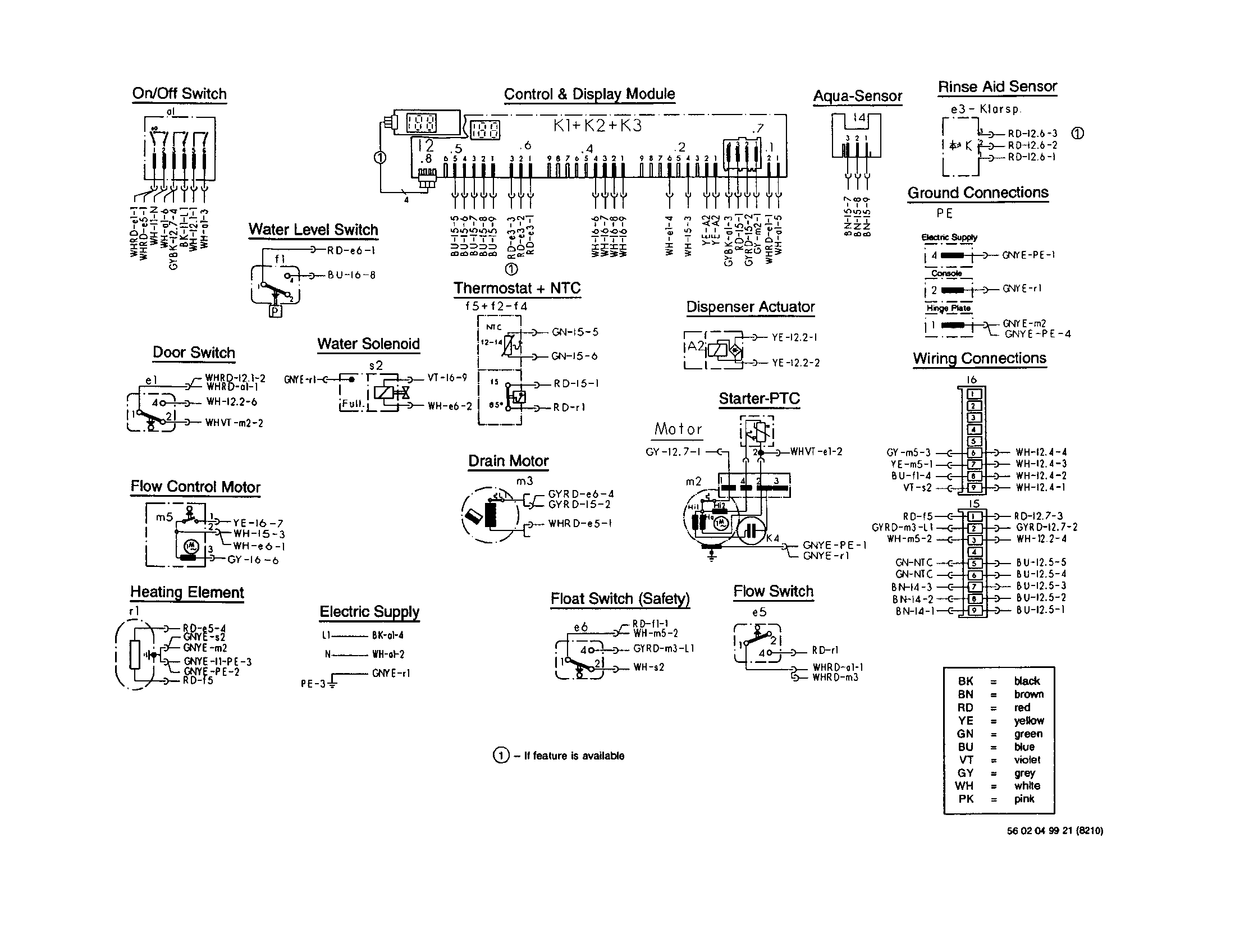 radionics d285th wiring diagram