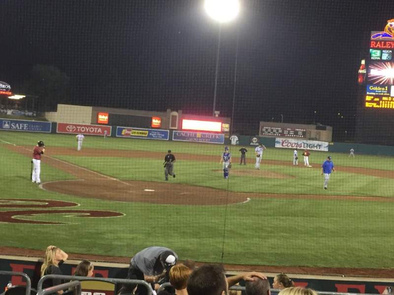 raley field seating diagram