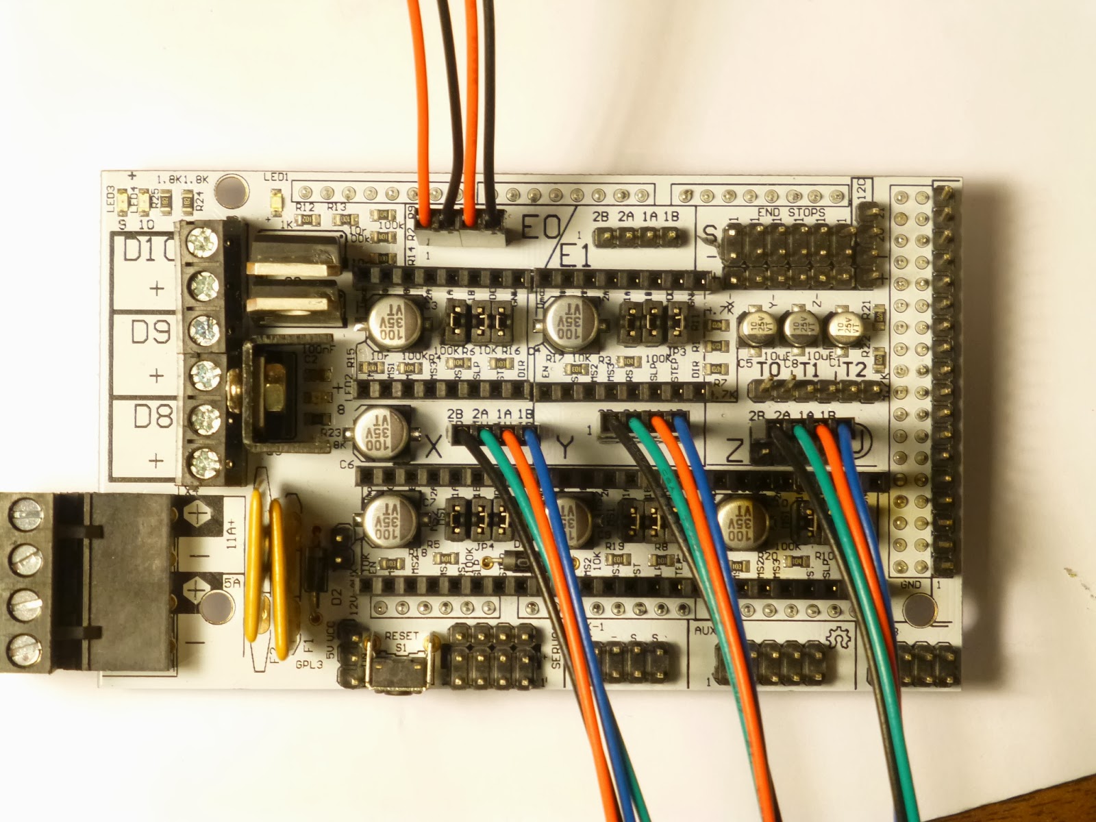 ramps 1.4 endstop wiring