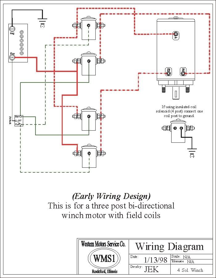 Ramsey Winch 2 Solenoid Wiring Diagram Ramsey 12000 Winch Wiring