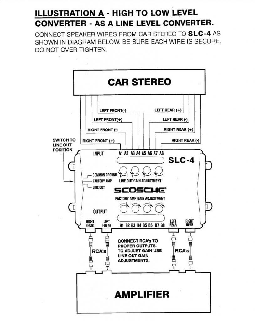 raptor line output converter wiring diagram