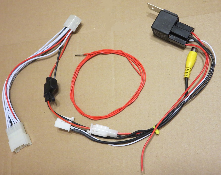 rav4 backup camera wiring