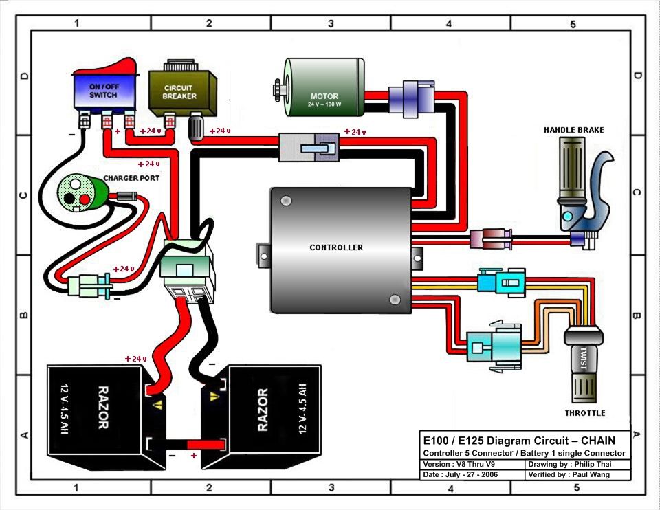 razor e100 electric scooter reset button wiring diagram