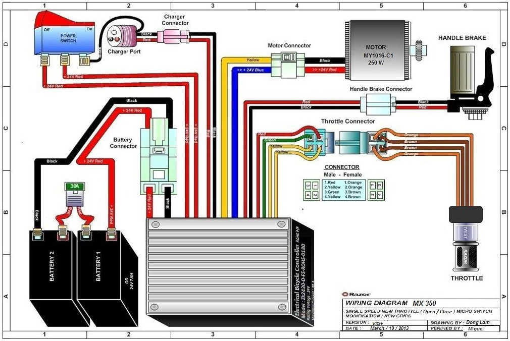 razor mx350 dirt bike wiring diagram