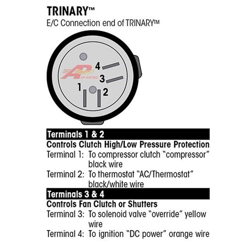 red dot trinary switch wiring