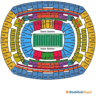 redskins stadium diagram