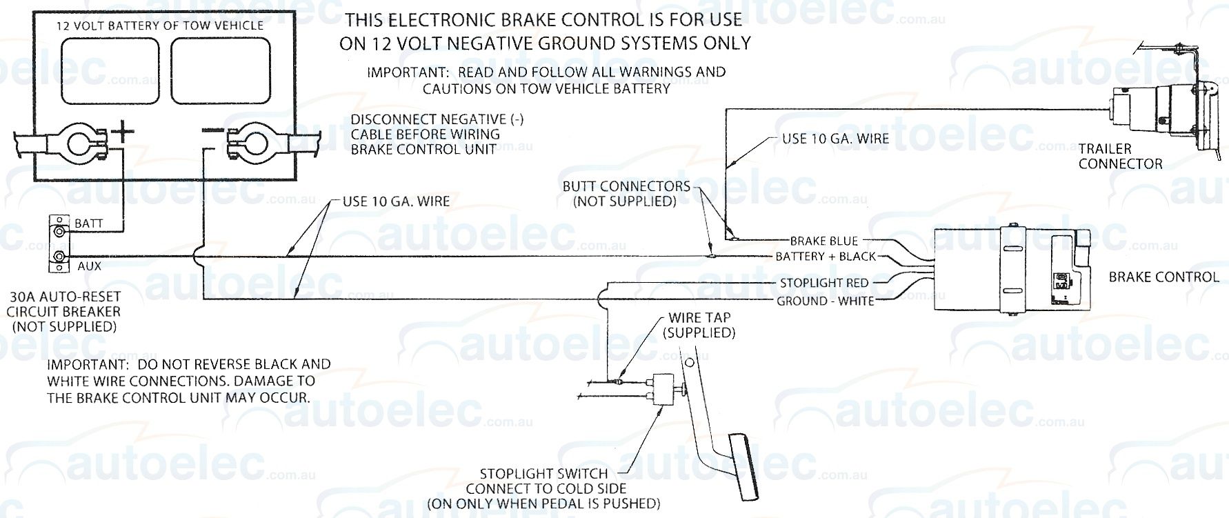 reese brakeman compact wiring diagram