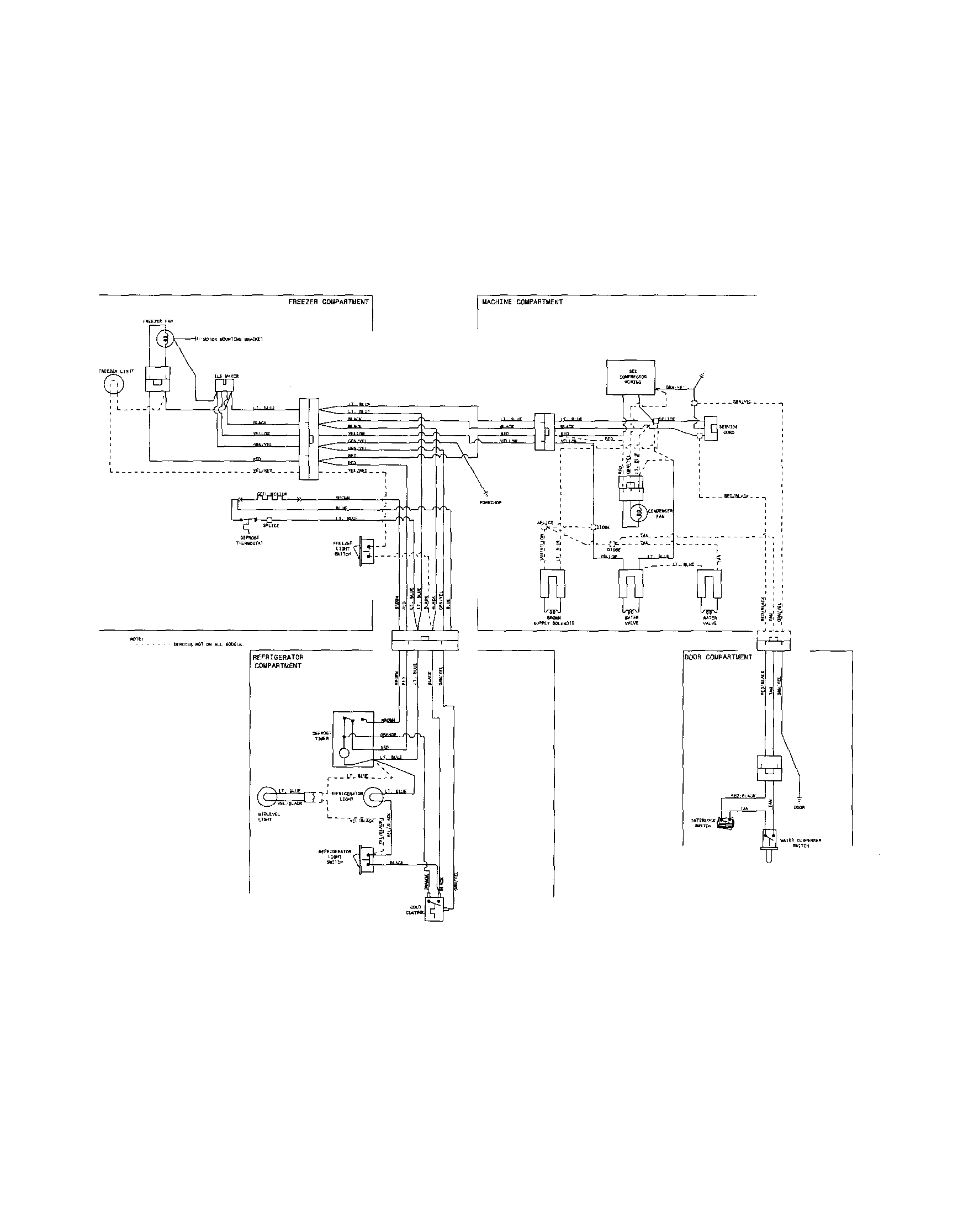 refrigerator model et18dkxan10 wiring diagram