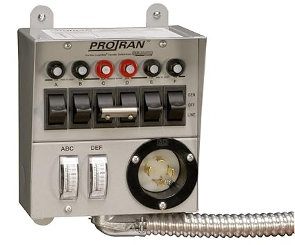 reliance protran transfer switch wiring diagram