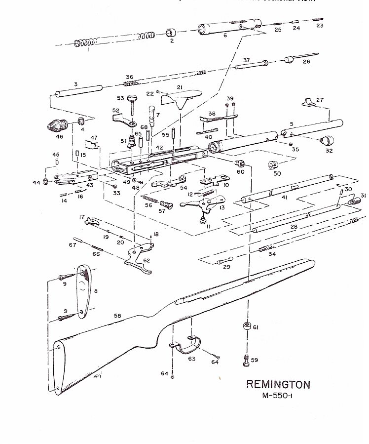 remington 522 viper parts diagram