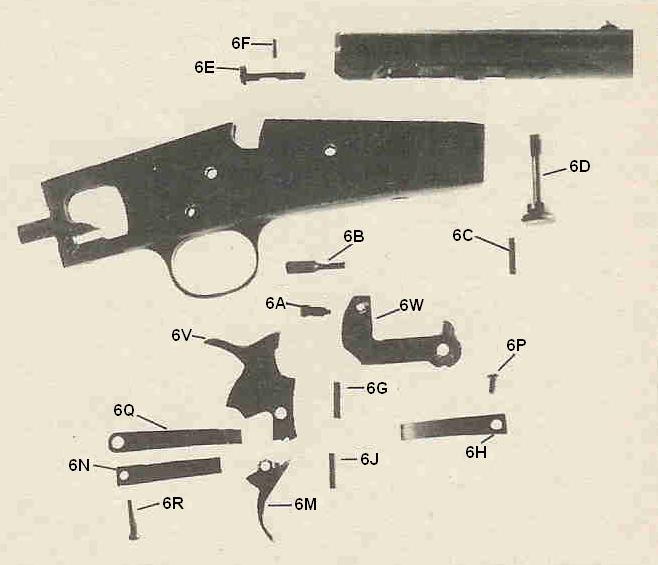 remington 597 trigger assembly diagram