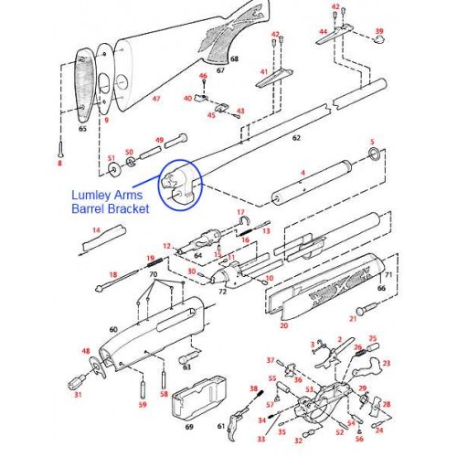 remington 7400 parts diagram