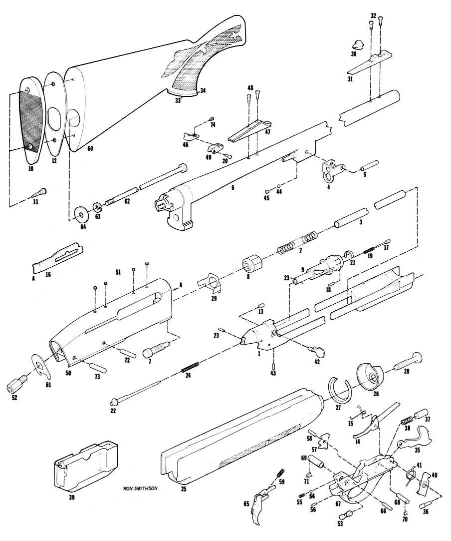 remington 742 parts diagram