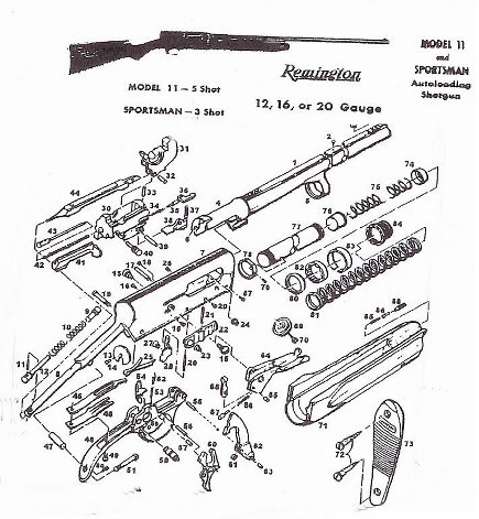 remington 870 express parts diagram