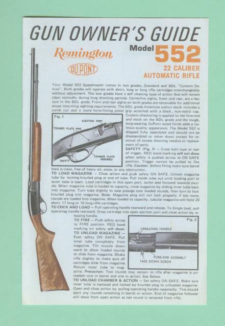 remington speedmaster 552 parts diagram