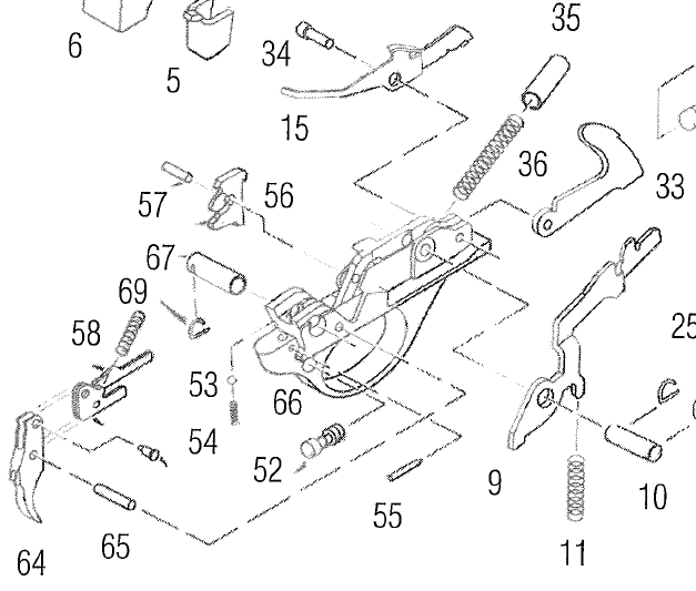 remington speedmaster 552 parts diagram