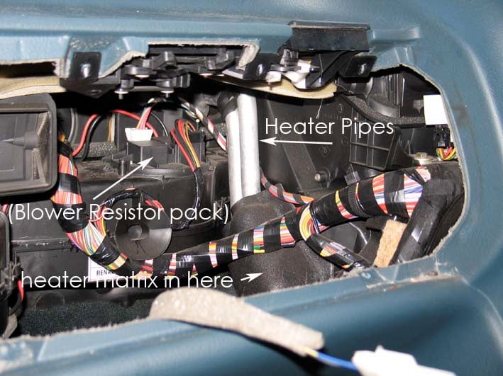 renault scenic heater resistor wiring diagram