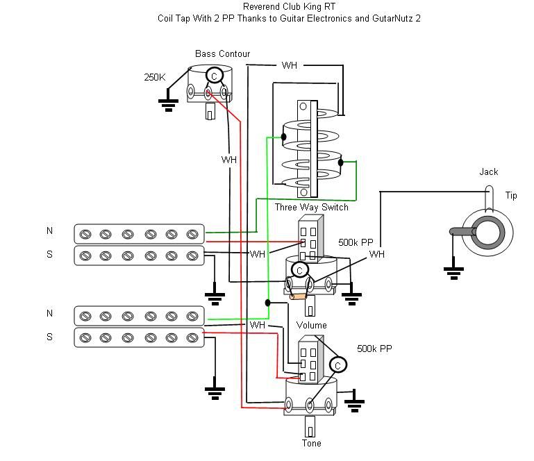 reverend guitar wiring diagram