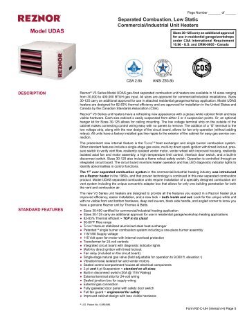 reznor xl 105 wiring diagram