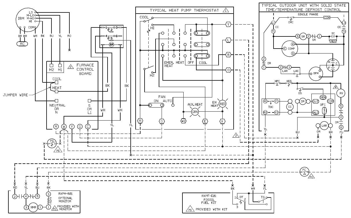 Rheem Air Handler Wiring Schematic