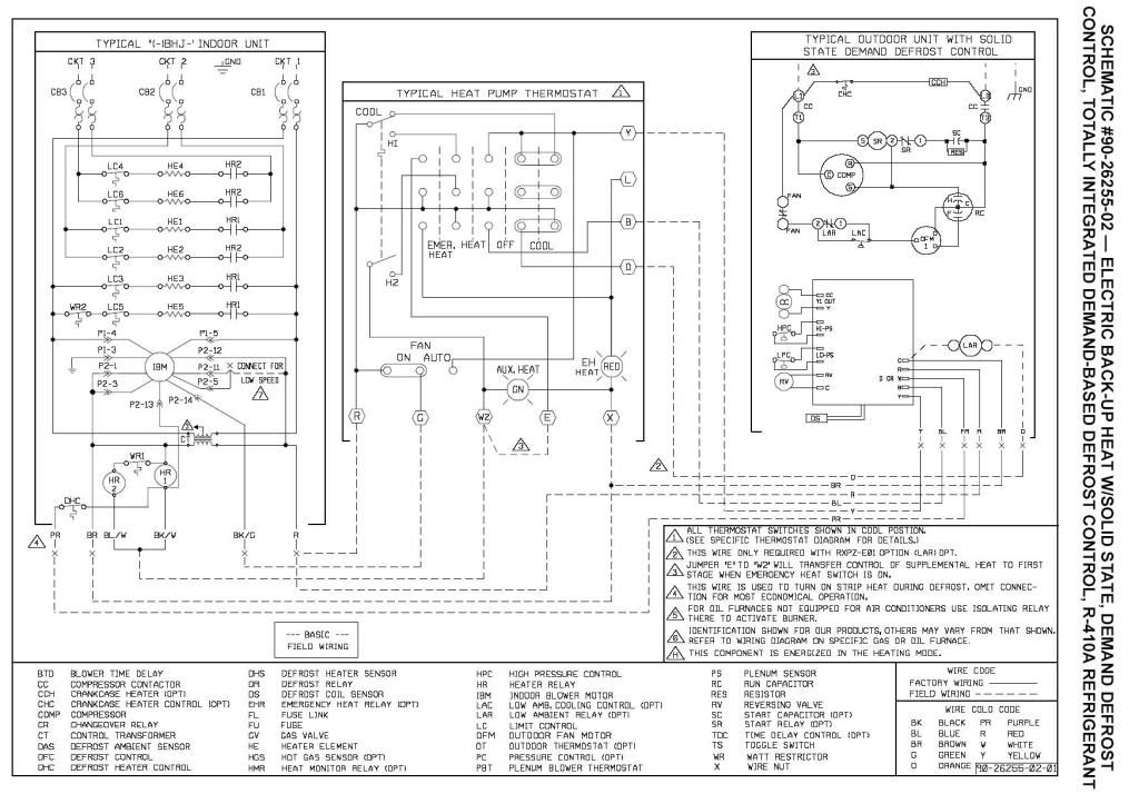 rheem air handler wiring schematic