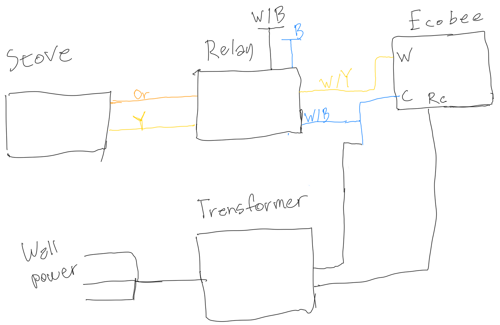 ribu1c relay wiring diagram