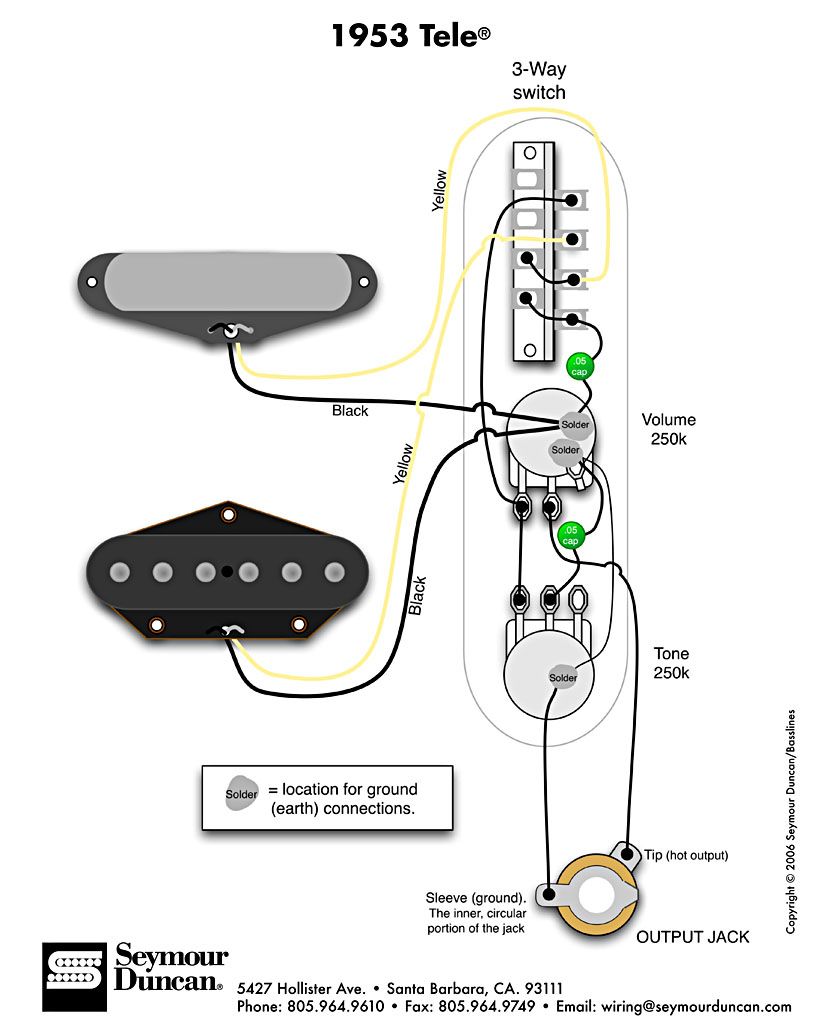 richie kotzen telecaster wiring diagram