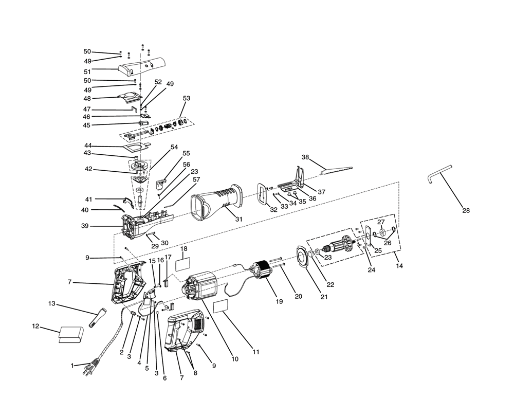ridgid k 1500 parts diagram