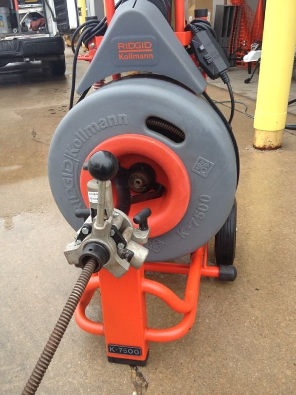 ridgid k-7500 drain cleaner wiring diagram