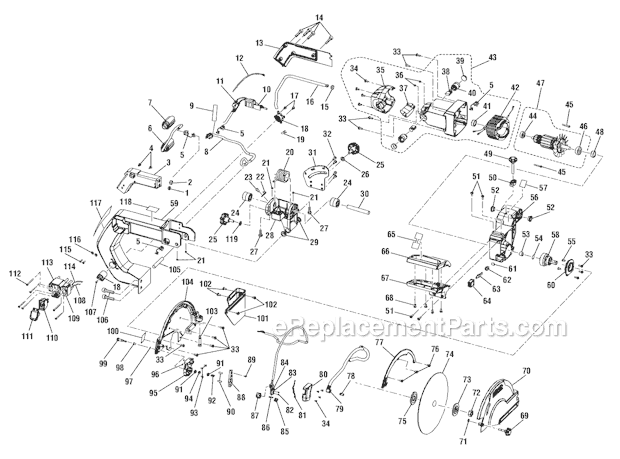 ridgid motor 1157 wiring diagram