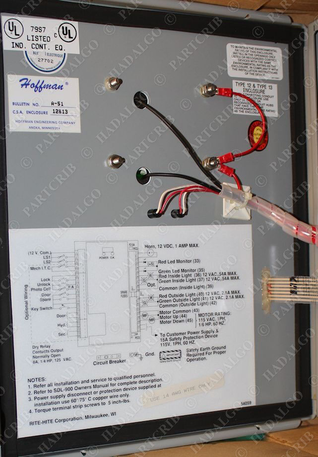 rite hite dok lok wiring diagram