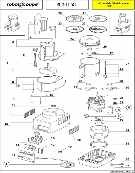 robot coupe r2 dice parts diagram