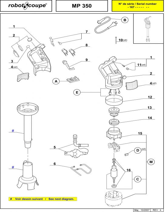 robot coupe r2 dice parts diagram