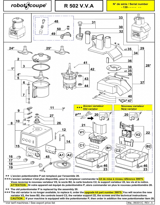 robot coupe r2 parts diagram