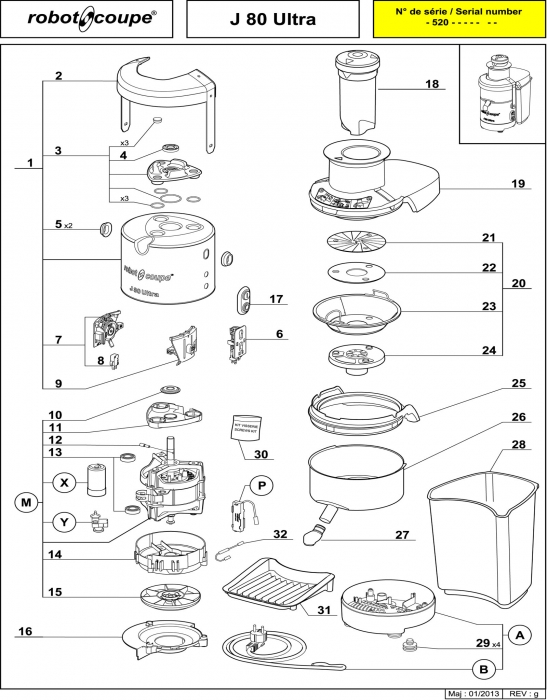 robot coupe r2 parts diagram