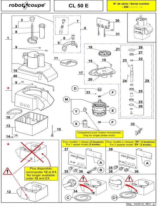 robot coupe r2 parts diagram