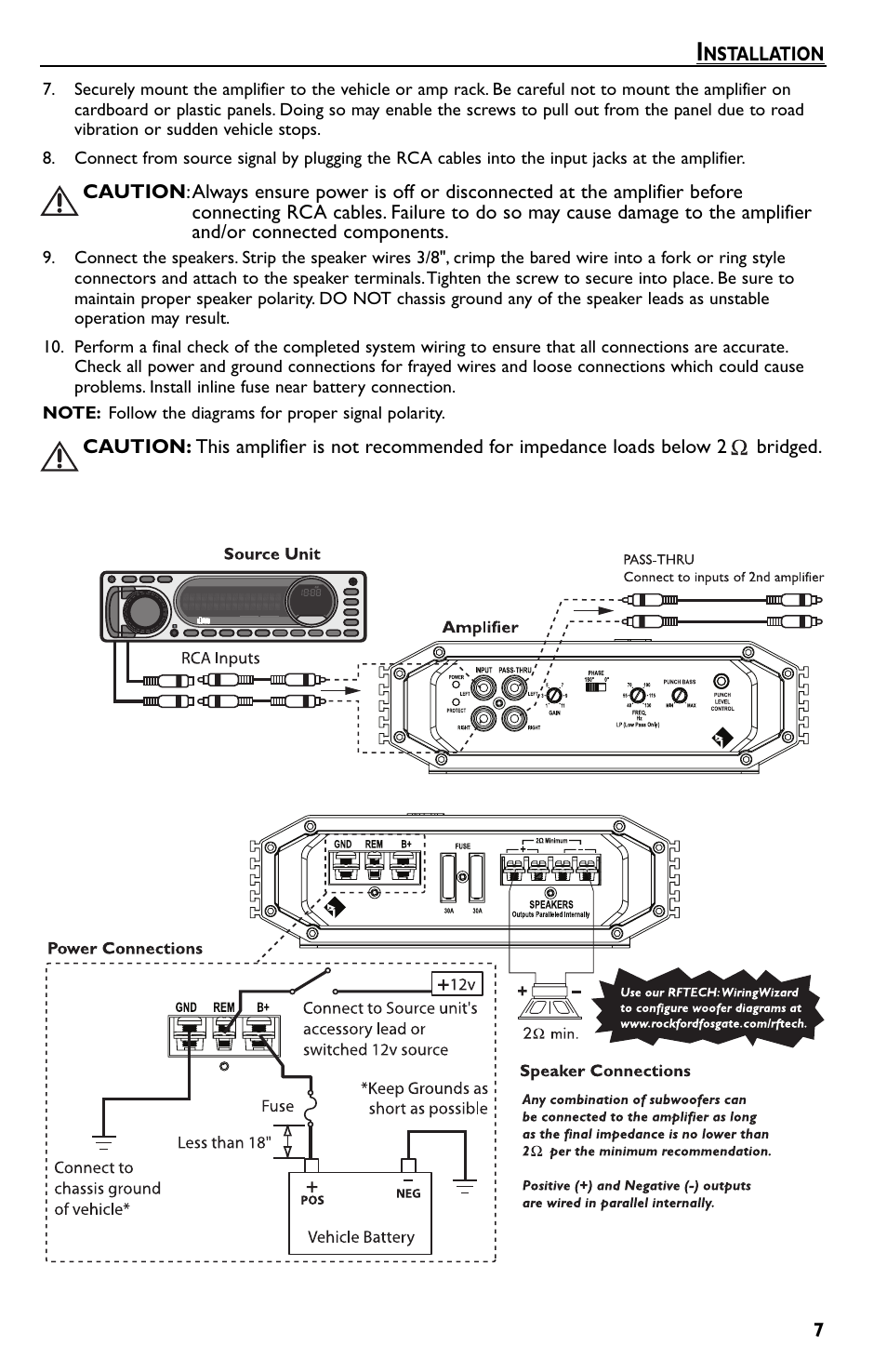 rockford fosgate prime r500-1 wiring diagram