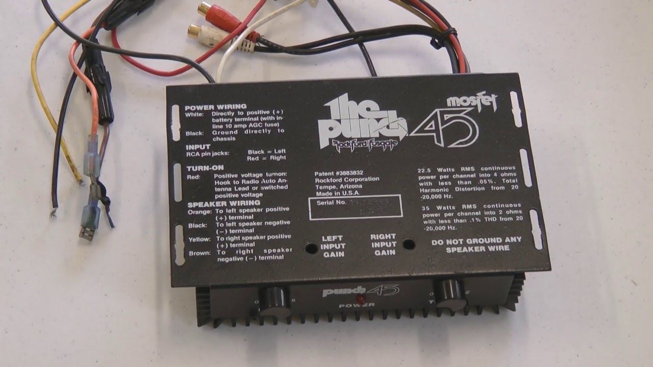 rockford fosgate punch 45 wiring diagram