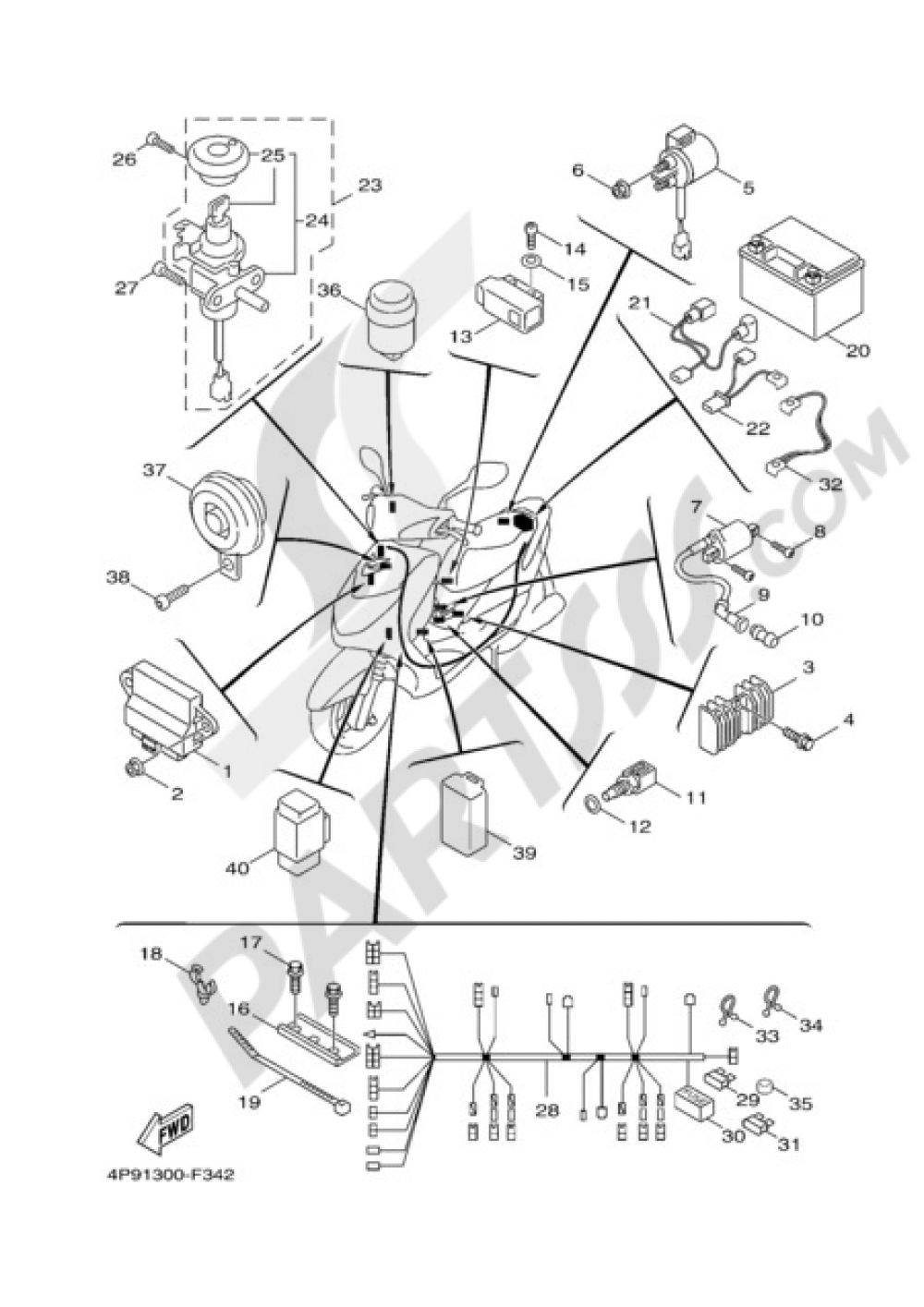 rogator 874 ss wiring diagram