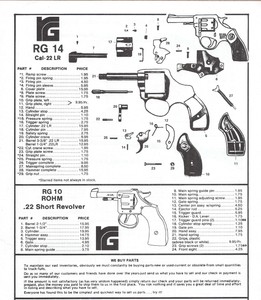 rohm rg 10 parts diagram