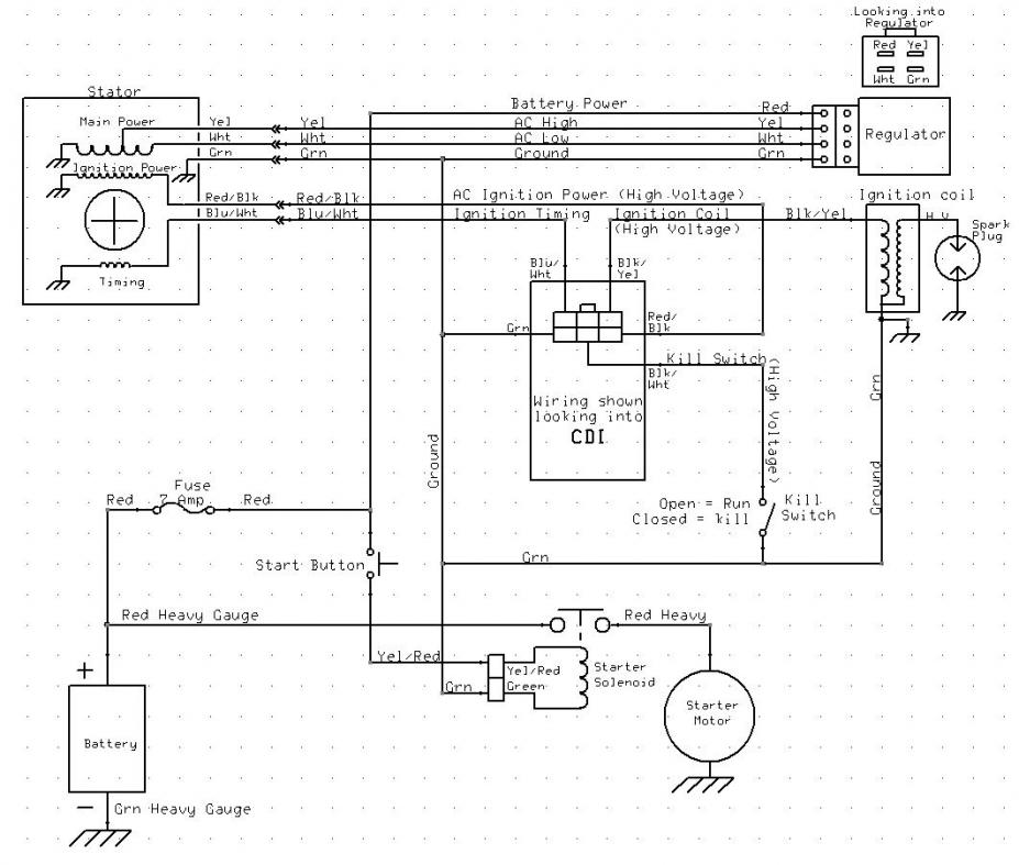 roketa 110cc atv wiring diagram